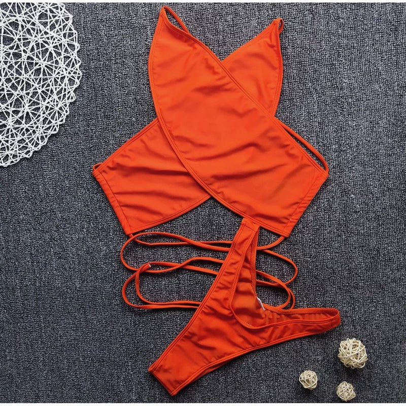 Jada Two Piece - Orange