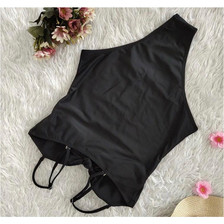 Cruise Classic High Waist One Piece - Black