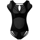 Black One Piece BodySuit Swimwear